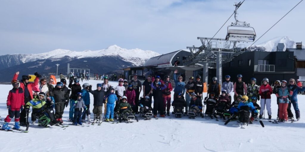 Schülergruppe in Österreich