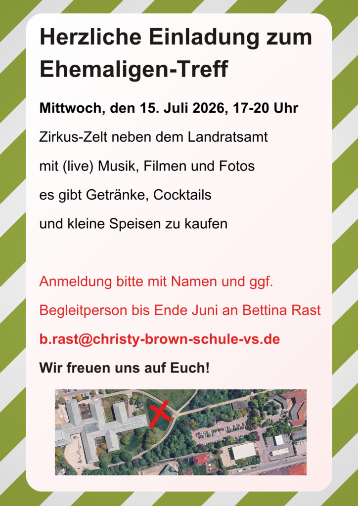 Einladung zum Ehemaligentreff